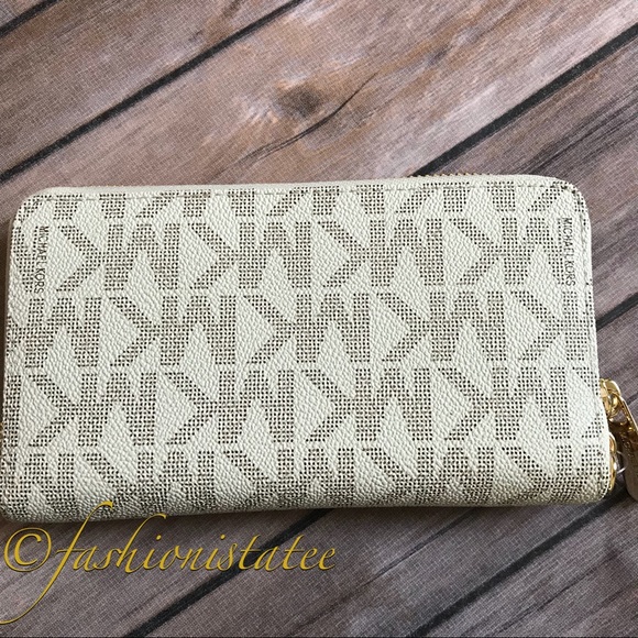 NWT MICHAEL KORS JET SET TRAVEL PHONE CASE WALLET - Picture 3 of 8